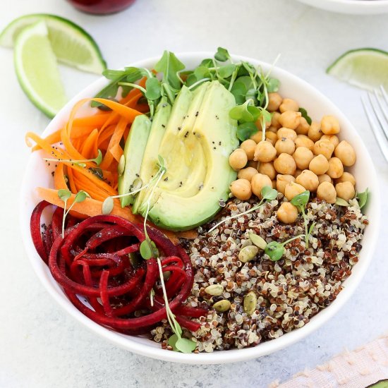 Summer Quinoa Buddha Bowl