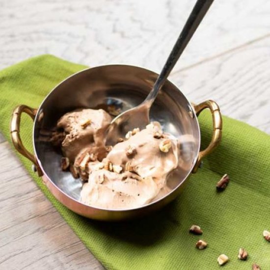 Keto Creamy Chocolate Ice Cream