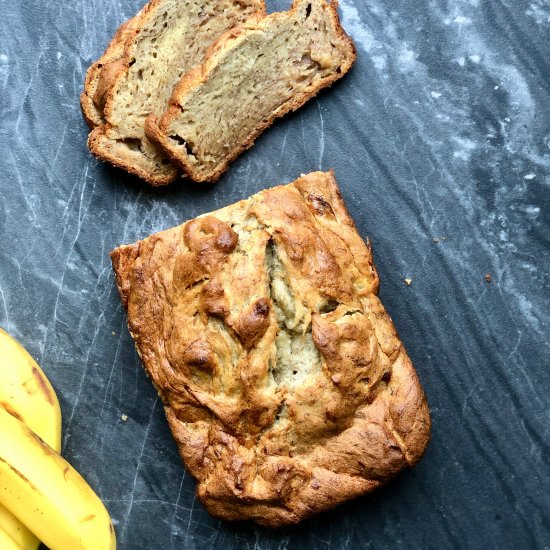 Low Salt Banana Bread