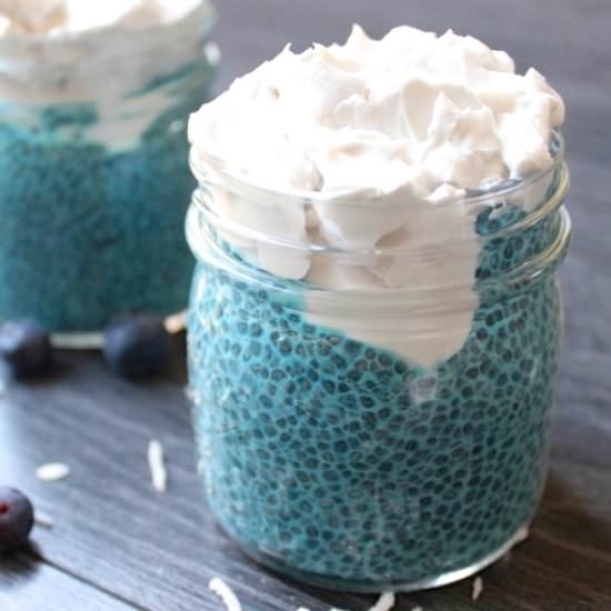 Blue Majik Chia Seed Pudding