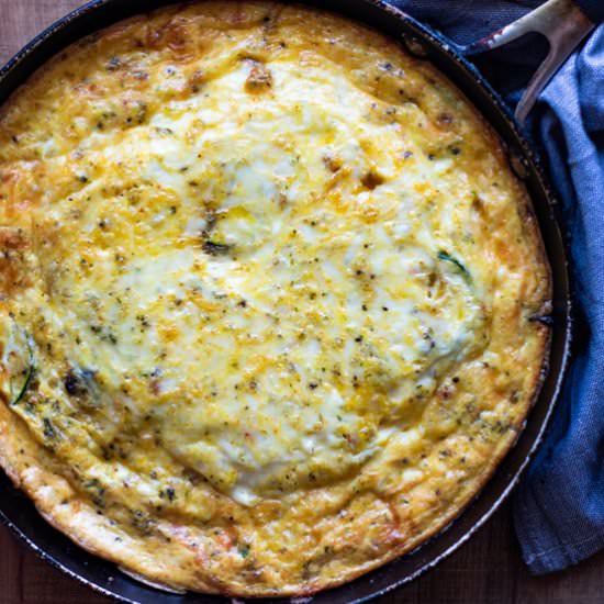 Farmer’s Market Vegetable Frittata