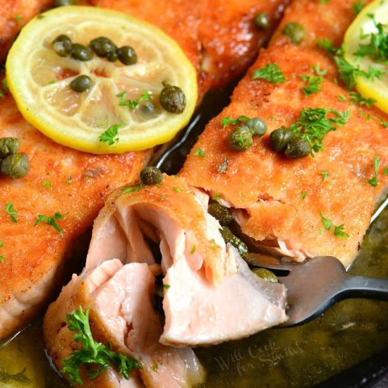 Salmon Piccata