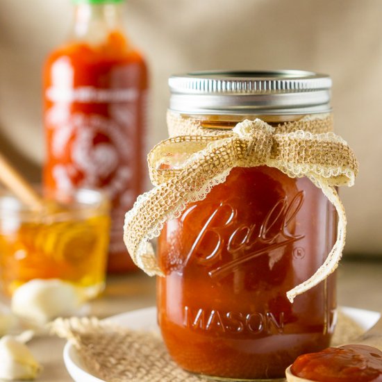 Honey-Sriracha BBQ Sauce