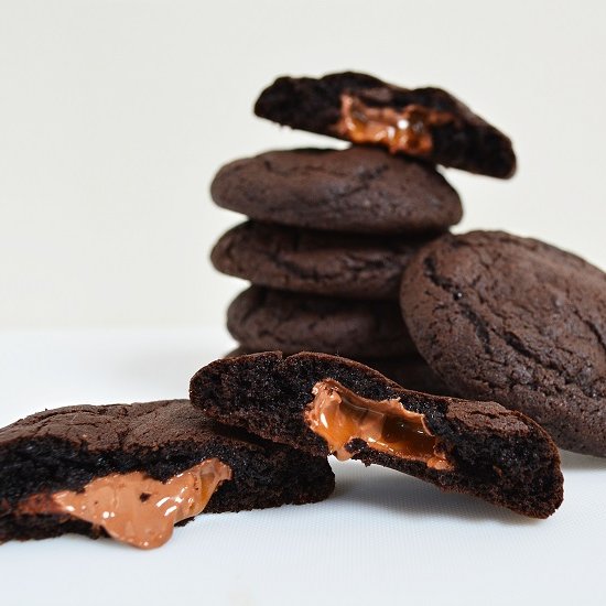 Caramel Mocha Cookies