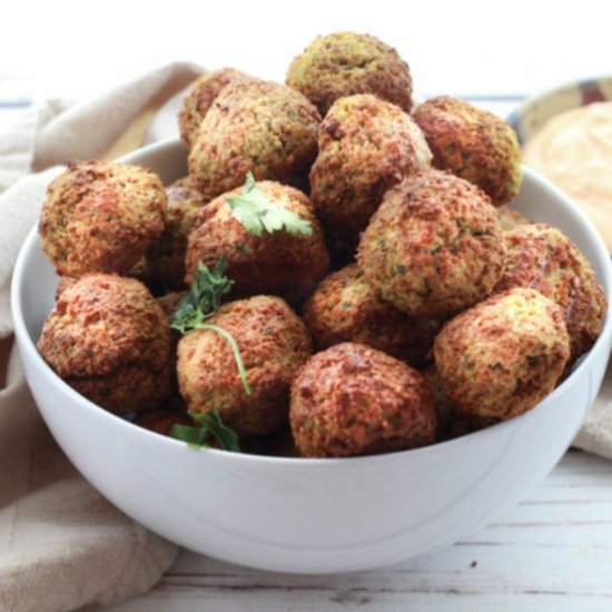 Air Fryer Falafel Bowls