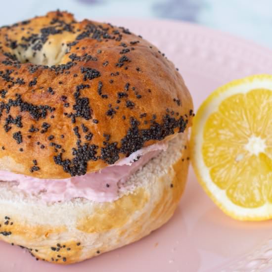 Lemon Poppy Seed Bagels