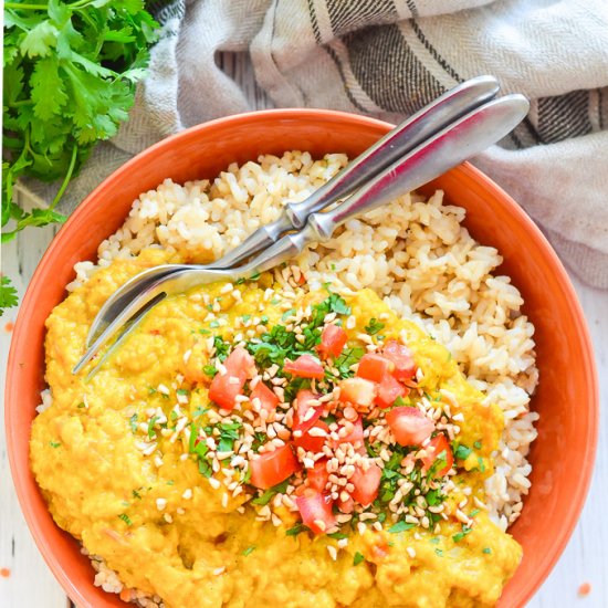 Instant Pot Lentil Dal