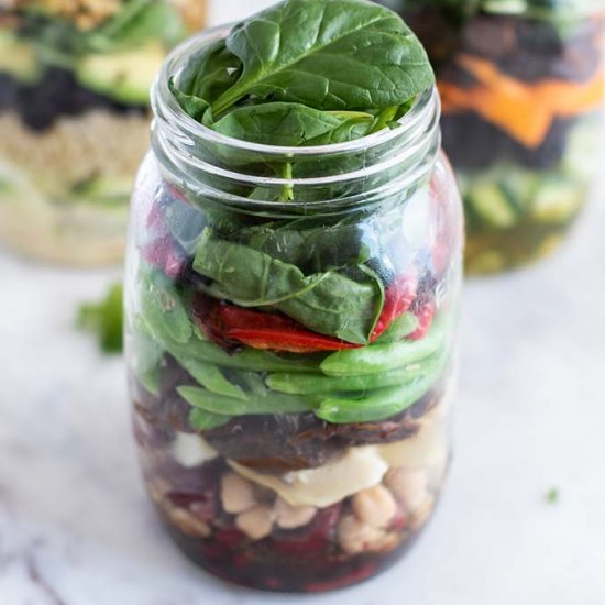 3 Mason Jar Salad Recipes