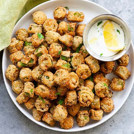 Crispy Fried Okra