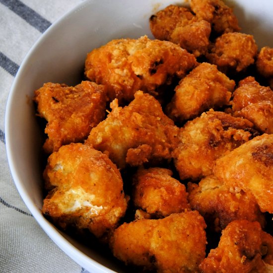 Buffalo Cauliflower Bites