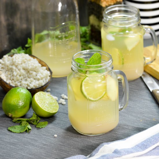 Lemon and Ginger Barley Drink