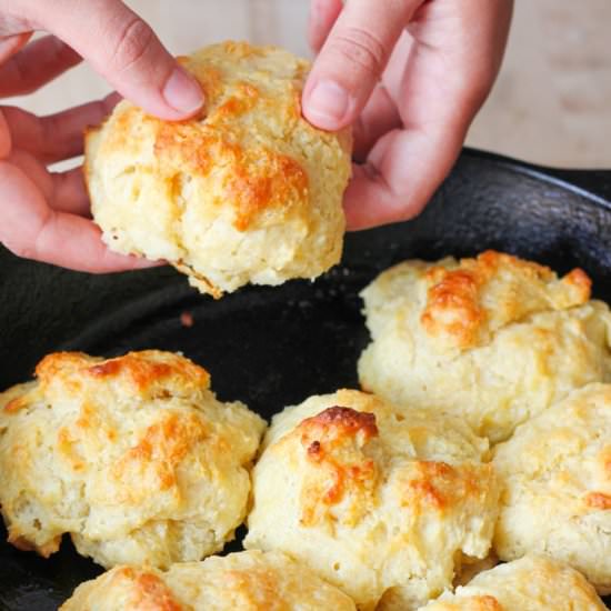 5 Ingredient Easy Drop Biscuits