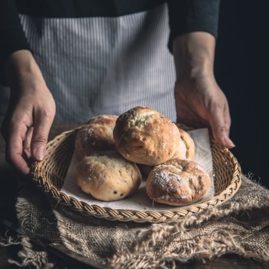 Soft Sesame Seeds Buns