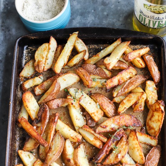 Baked Parmesan Herb-Seasoned Fries