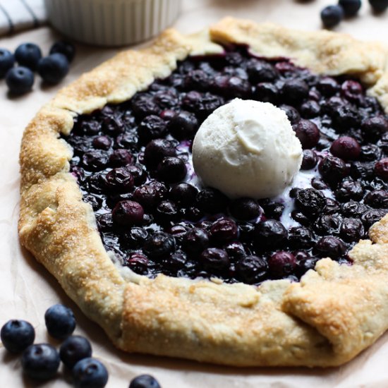 Blueberry Galette