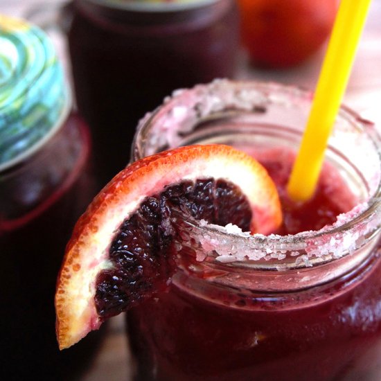 Orange & Beet Virgin Margarita