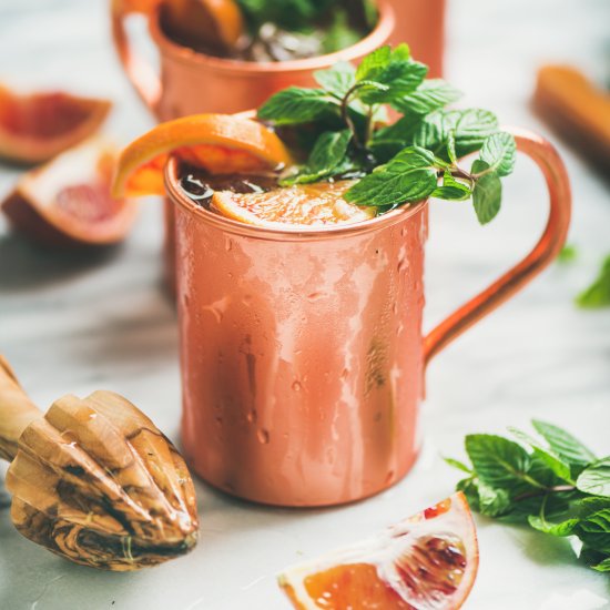 Blood Orange &Pom Moscow Mule