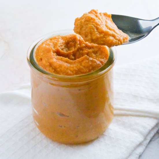 Roasted Butternut Squash Romesco Sa