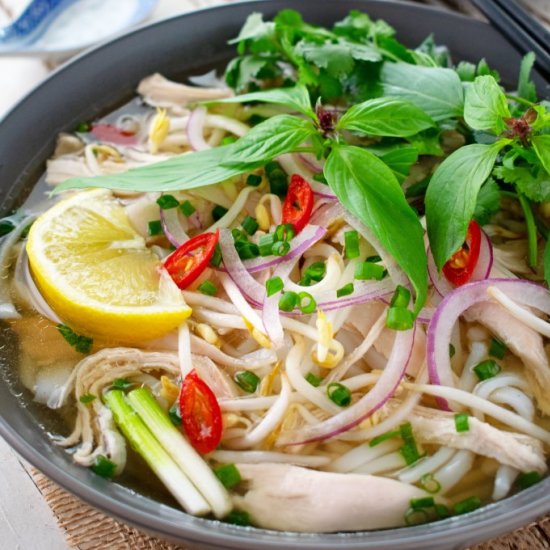 Quick Chicken Pho