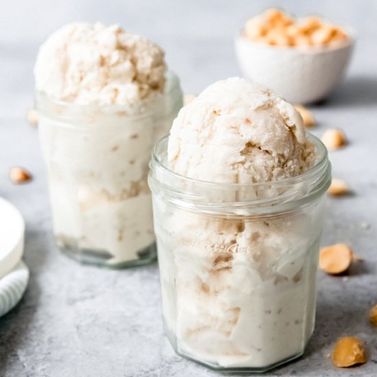 COCONUT MACADAMIA NUT ICE CREAM