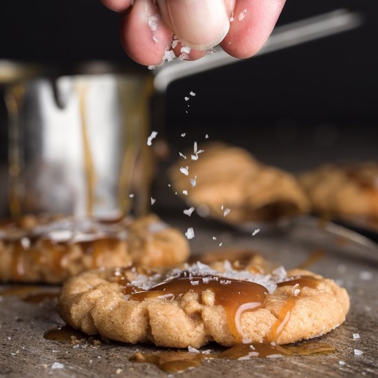 Salted Caramel Cookies