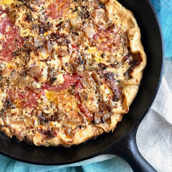 Skillet Tomato Galette