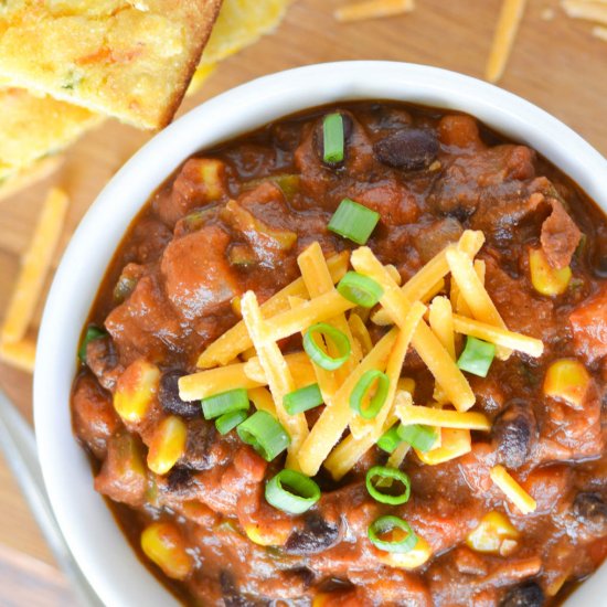 Black Bean and Corn Chili