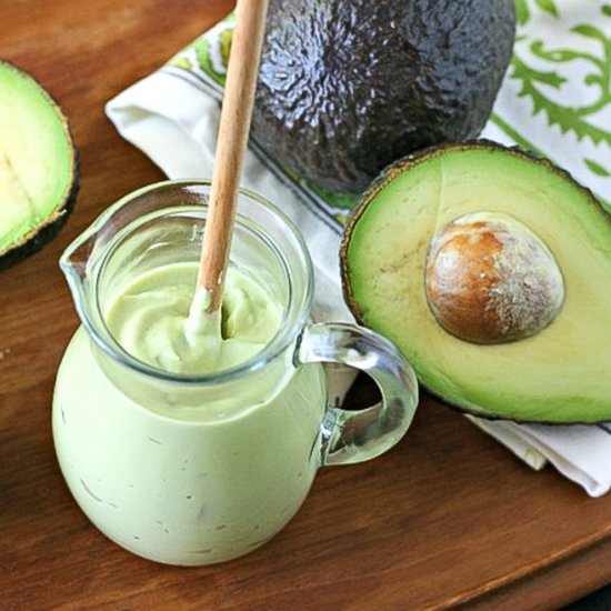 Dairy-Free Avocado Crema