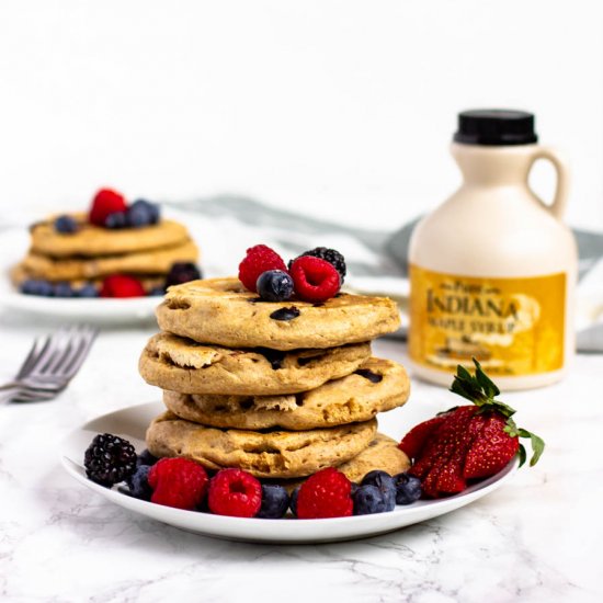 5-Ingredient Blueberry Pancakes