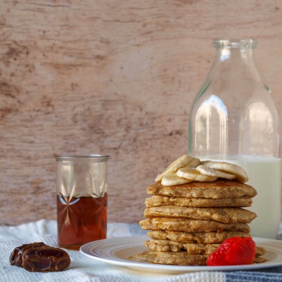 Oatmeal Blender Pancakes