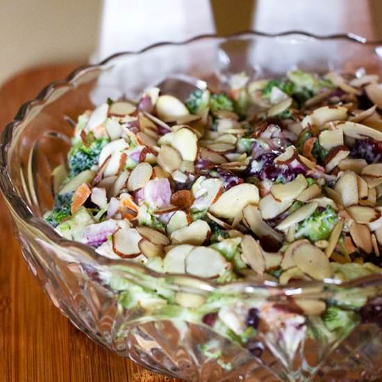 Easy Broccoli Slaw Salad