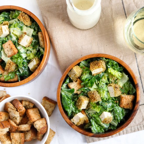 Vegan Caesar Salad