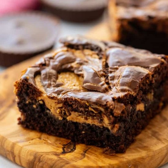 Peanut Butter Brownies