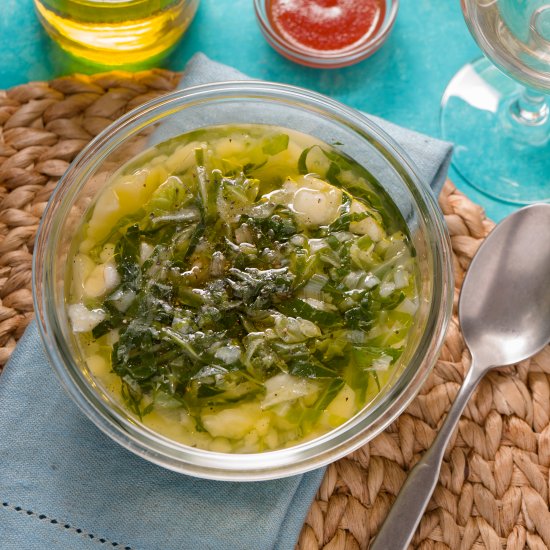 Portuguese Caldo Verde Soup