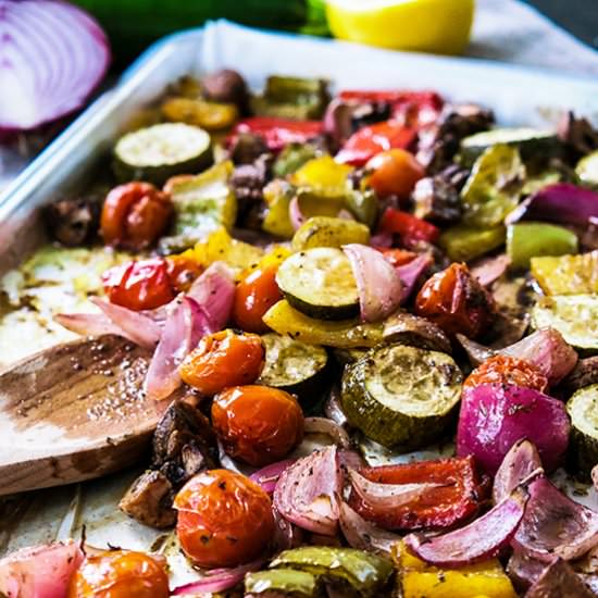 Mediterranean Roasted Vegetables