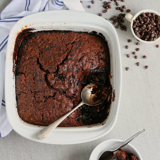 Chocolate whiskey pudding