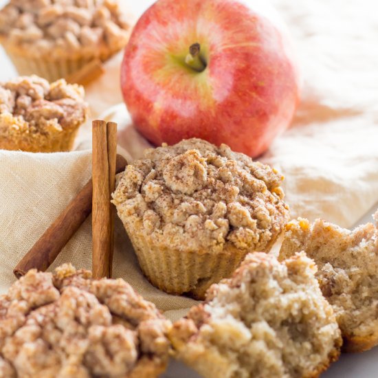 Keto apple spice muffins