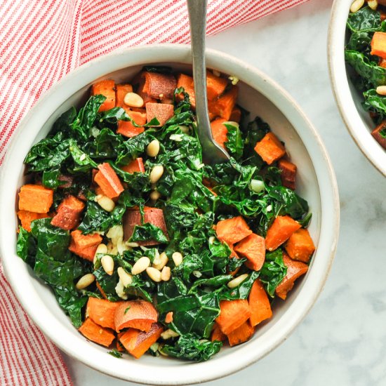 Kale & Sweet Potato Salad