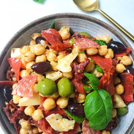 Chickpea Antipasto Salad