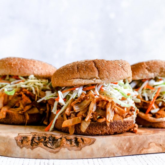 BBQ Jackfruit Sliders