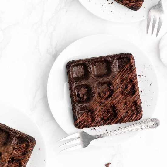 Ultimate Healthy Chocolate Waffles