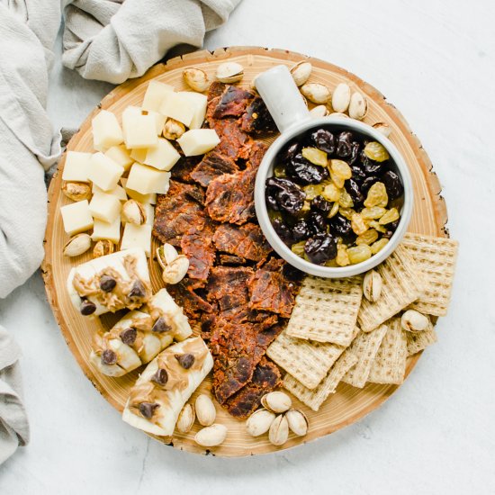 Beef Jerky Snacking Board