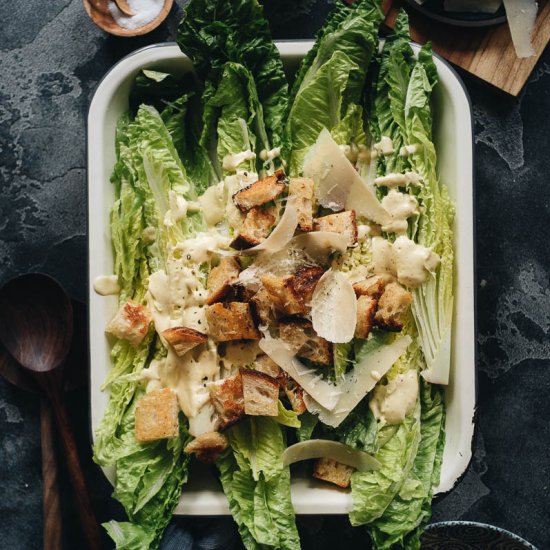 Vegan Caesar Salad