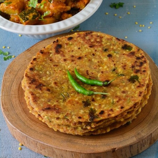 Rajasthani Churi ka Paratha