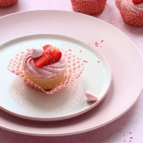 Strawberry Cupcakes