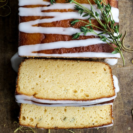 Whole Lemon Thyme Cake