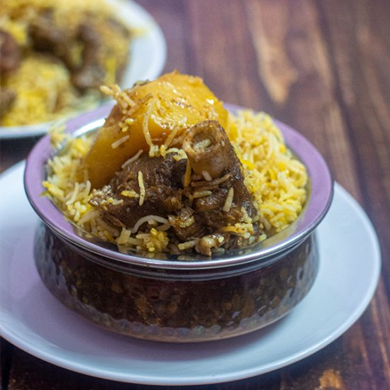 Kolkata Mutton Biryani