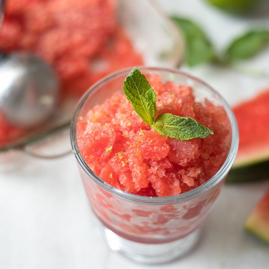 Watermelon Granita