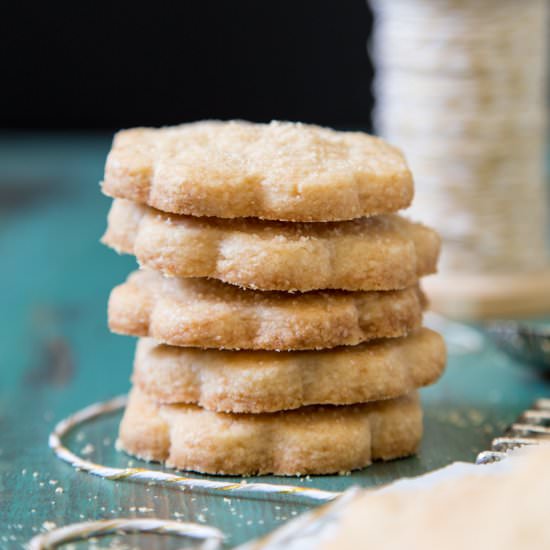 Caramelized Sugar Shortbread