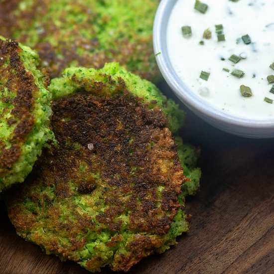 BROCCOLI FRITTERS